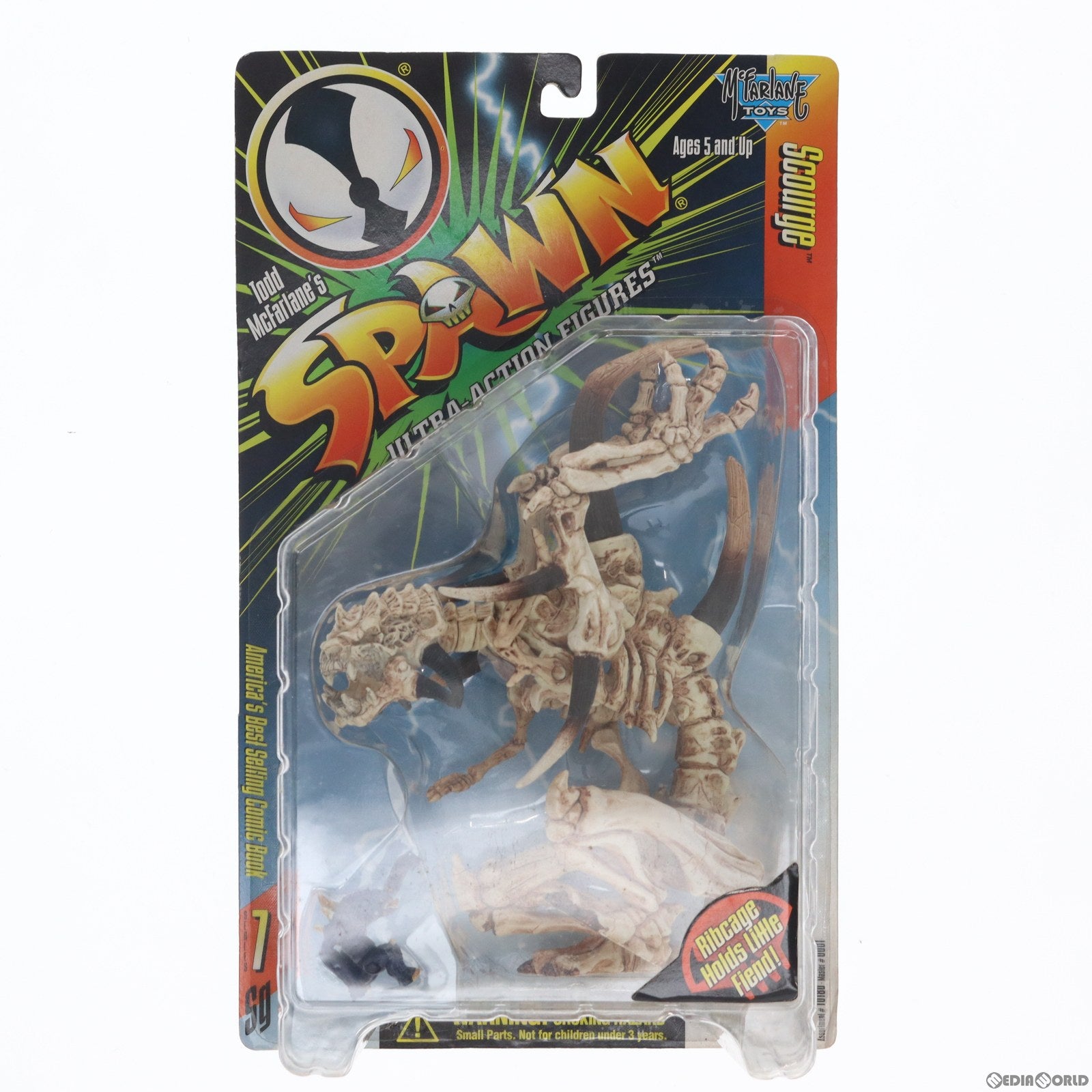 【中古即納】[FIG] スポーン・ウルトラ・アクションフィギュア シリーズ7 スコージ SPAWN 完成品 可動フィギュア(10180/0001) マクファーレン・トイズ(19991231)