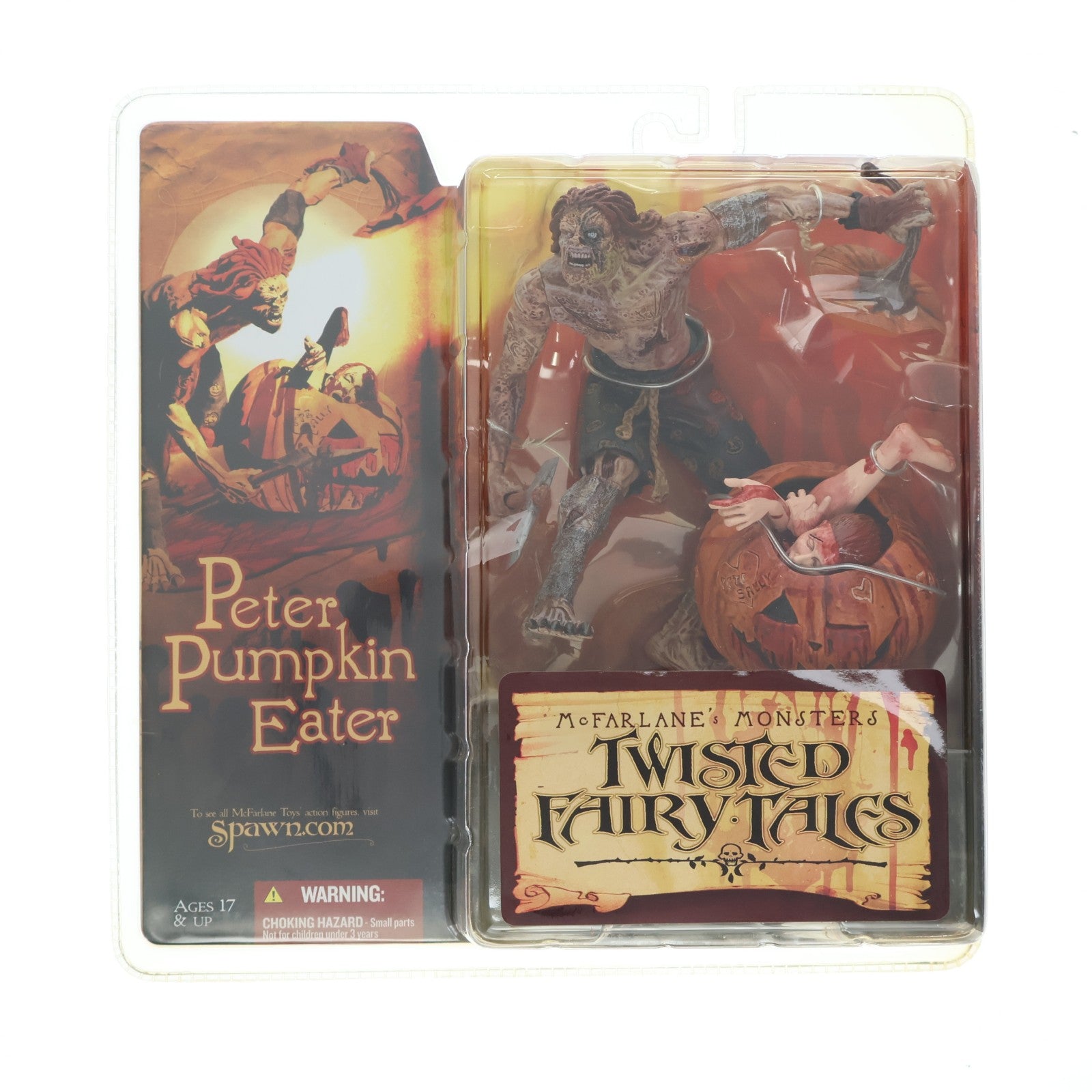 【中古即納】[FIG] Peter Pumpkin Eater(ピーター・パンプキン・イーター) McFarlane's Monsters series4 Twisted FAIRY TAILES 完成品 可動フィギュア マクファーレン・トイズ(20051231)