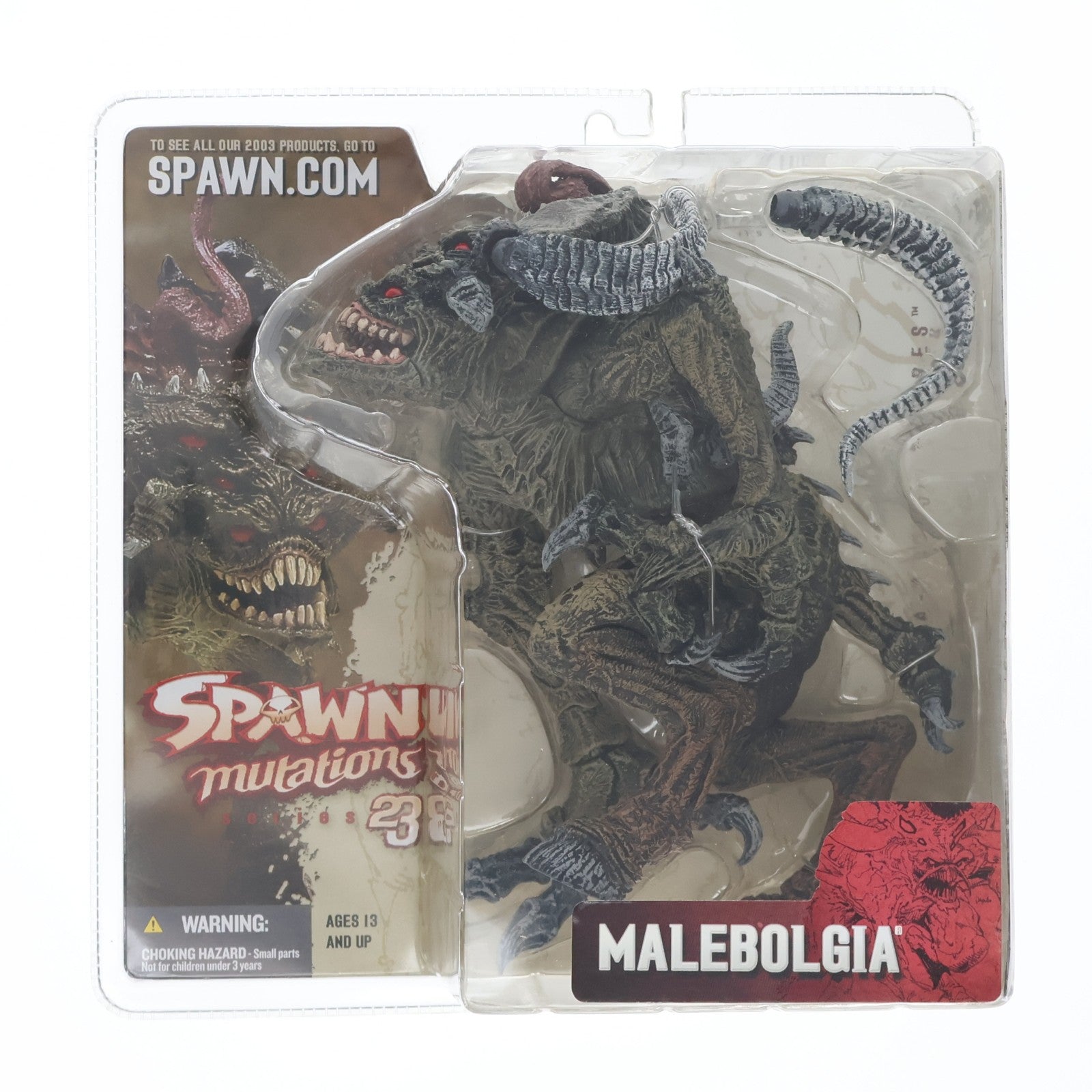 【中古即納】[FIG] スポーン・ウルトラ・アクションフィギュア シリーズ23 MALEBOLGIA(マレボルギア) SPAWN mutations(スポーン ミューテーションズ) 完成品 可動フィギュア マクファーレン・トイズ(20030531)