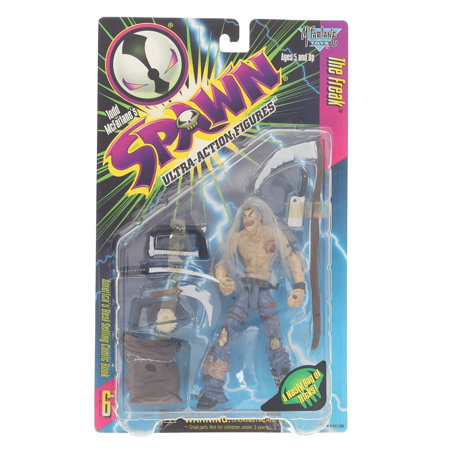 【中古即納】[FIG] スポーン・ウルトラ・アクションフィギュア シリーズ6 ザ・フリーク SPAWN 完成品 可動フィギュア マクファーレン・トイズ(19941231)