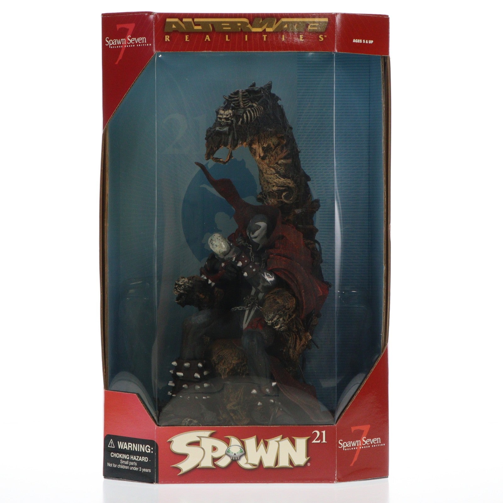 【中古即納】[FIG] スポーン・クラシック・ウルトラ・アクションフィギュア シリーズ21 デラックスボックス スポーン7 完成品 可動フィギュア マクファーレン・トイズ(19991231)