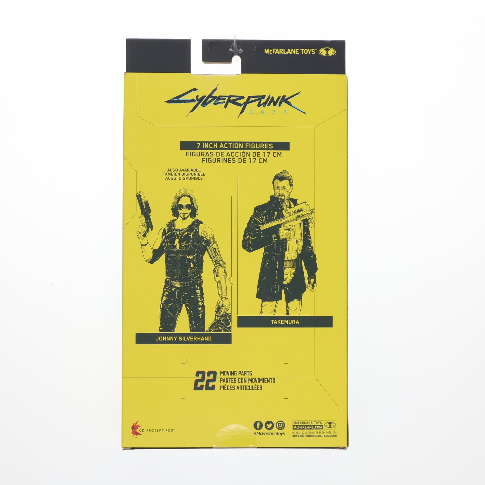 【中古即納】[FIG] 7インチ アクションフィギュア TAKEMURA(タケムラ) サイバーパンク2077 完成品 可動フィギュア マクファーレン・トイズ(20101231)