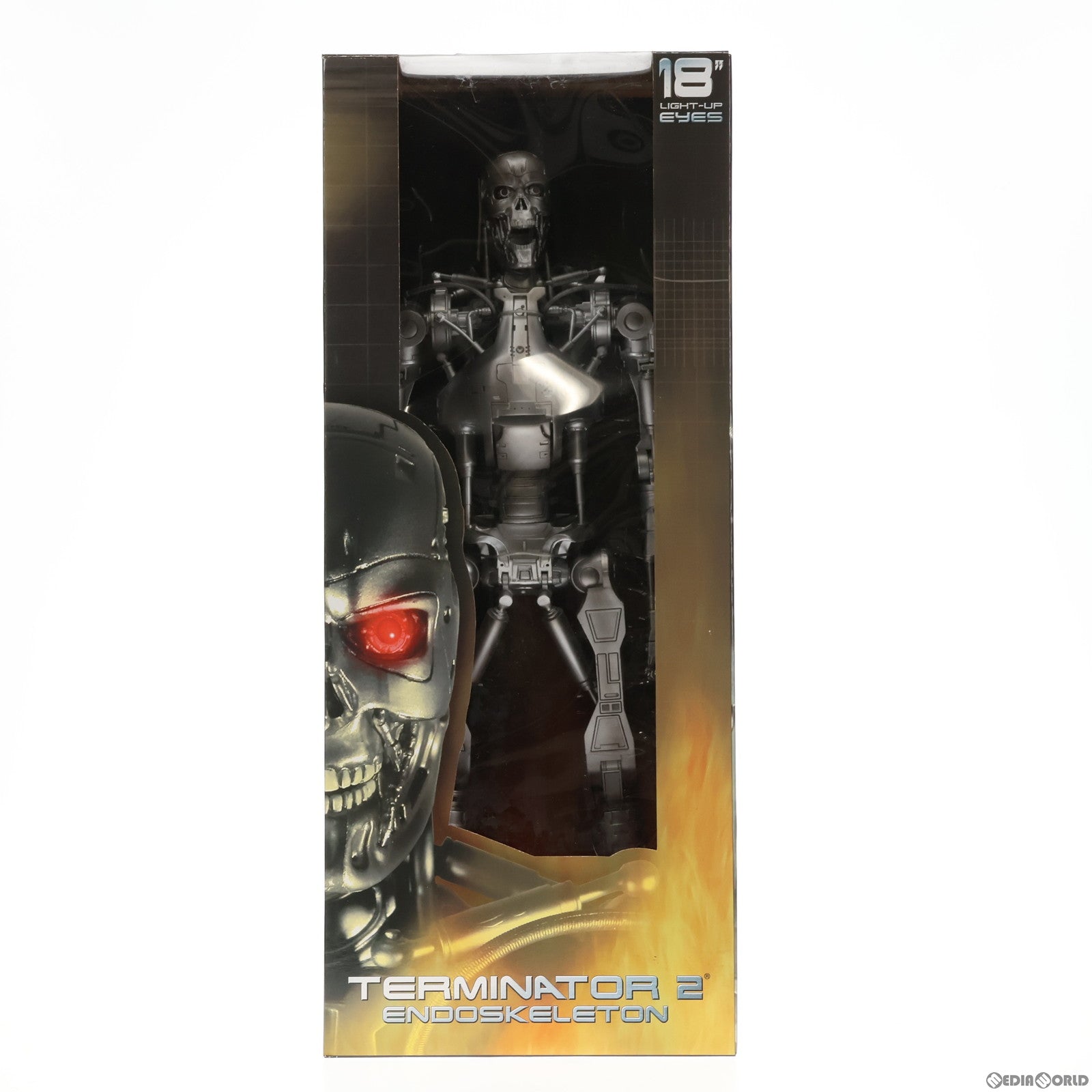 【中古即納】[FIG] エンドスケルトン「ターミネーター2」ライトアップ18インチ フィギュア NECA(20021231)