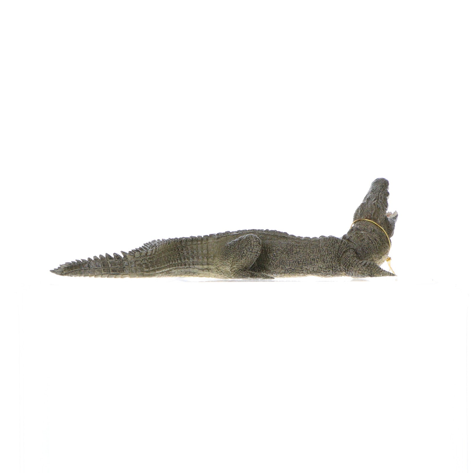 【中古即納】[FIG] WILD ANIMAL KINGDOM ナイルワニ 完成品 フィギュア(50055) PAPO(パポ)(19991231)