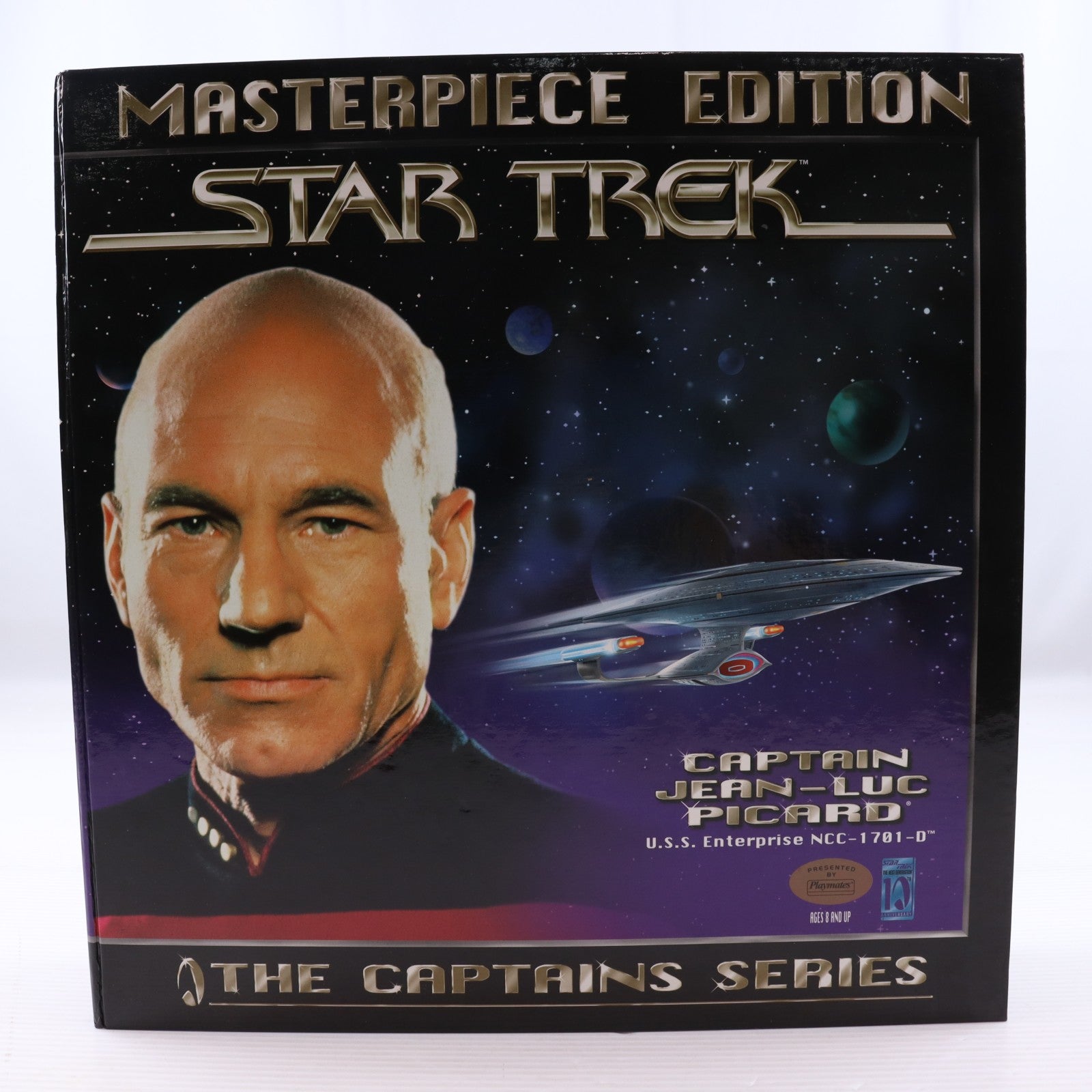 【中古即納】[FIG] MASTERPIECE EDITION THE CAPTAINS SERIES JEAN-LUC PICARD(ジャン=リュック・ピカード艦長) Star Trek(スター・トレック) ザ・ネクスト・ジェネレーション 完成品 可動フィギュア(65041) Playmates(プレイメイツ)(19971231)