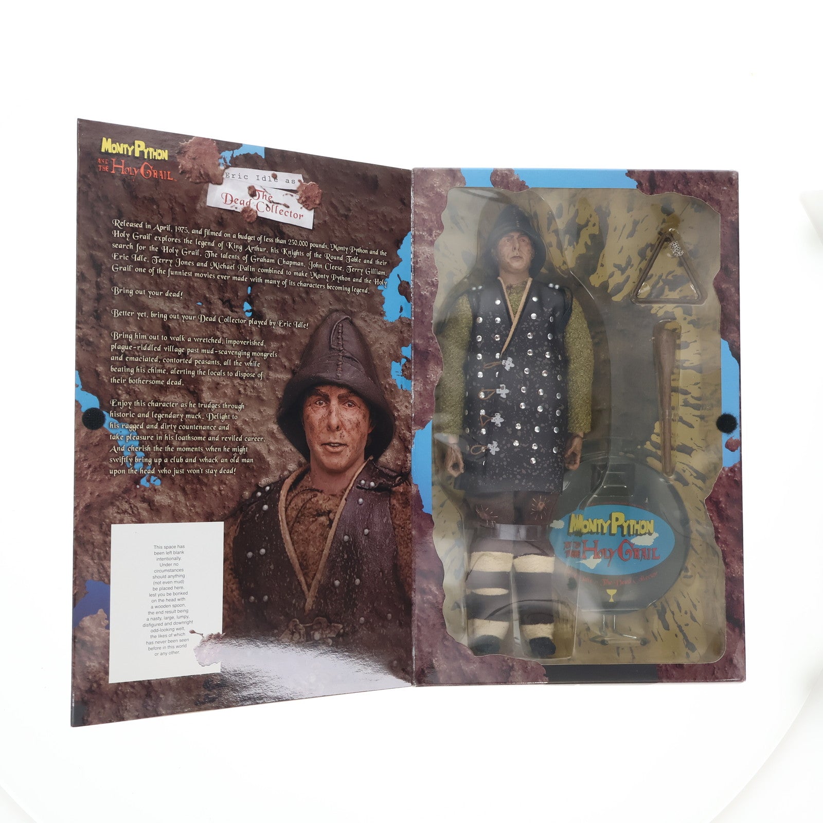 【中古即納】[FIG] ERIC IDLE as THE DEAD COLLECTOR -エリック・アイドル(死体収集人)- Monty Python and the Holy Grail(モンティ パイソン アンド ホーリー グレイル) 完成品 12インチ アクションフィギュア(3715) SIDESHOW(20021231)