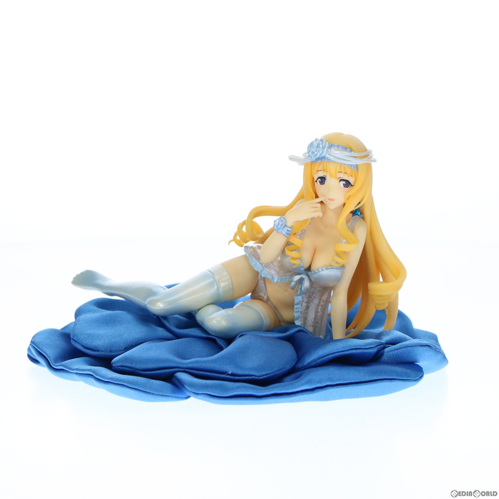 【中古即納】[FIG] アニまるっ!限定 ランジェリースタイル セシリア・オルコット 限定カラーVer. Dream Tech IS(インフィニット・ストラトス) 1/8 完成品 フィギュア ウェーブ(WAVE)(20160831)