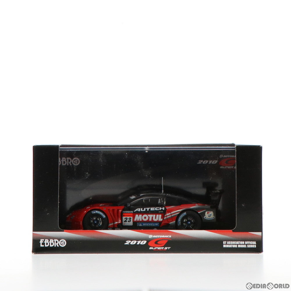 【中古即納】[FIG] オートバックス SUPER GT500 2010シリーズ 1/43 MOTUL AUTECH GT-R Suzuka test MICHELIN #23(レッド×ブラック) 完成品 ミニカー(44315) EBBRO(エブロ) (20100630)