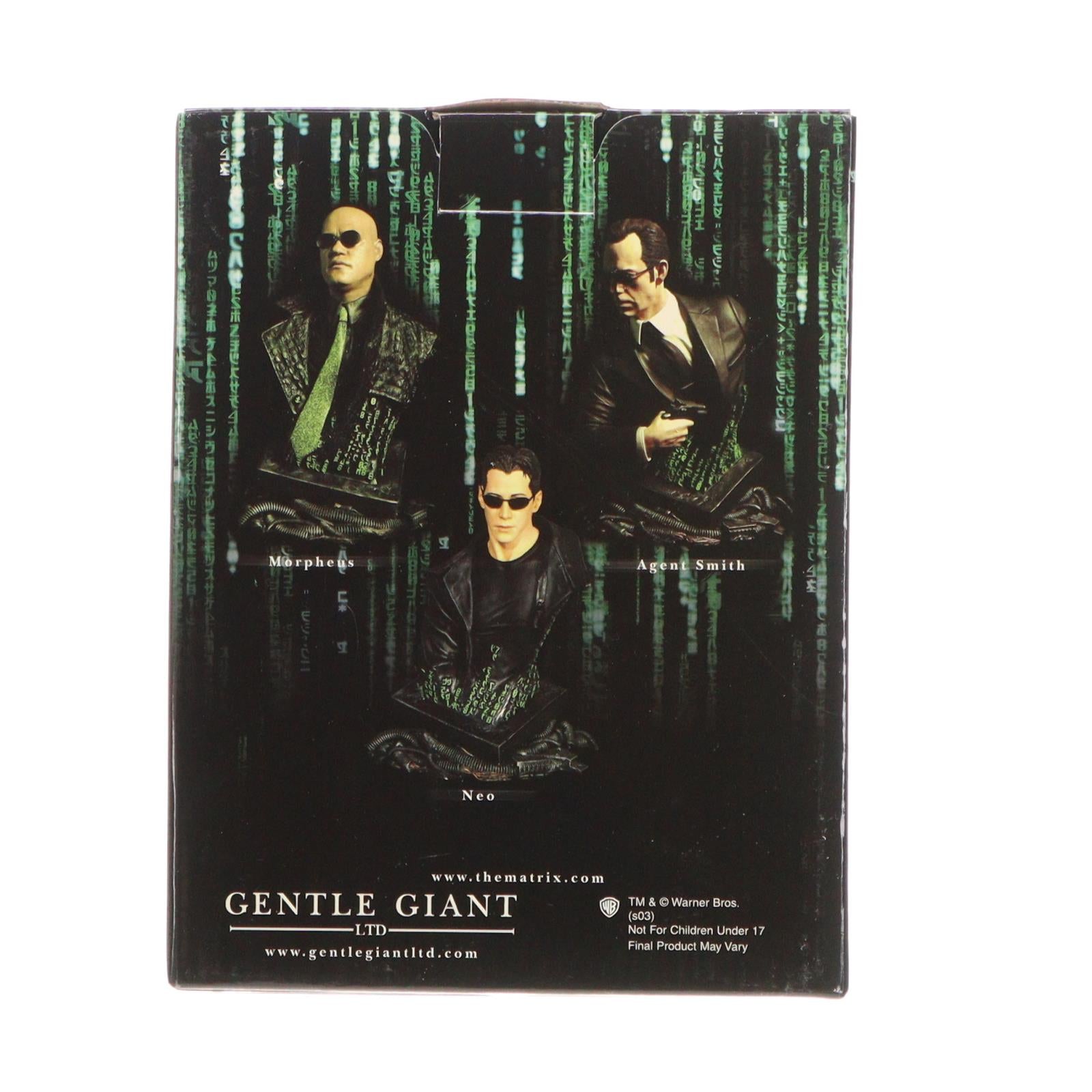 【中古即納】[FIG] ミニバスト シリーズ #2 トリニティー マトリックス 完成品 フィギュア ジェントル・ジャイアント(19991231)