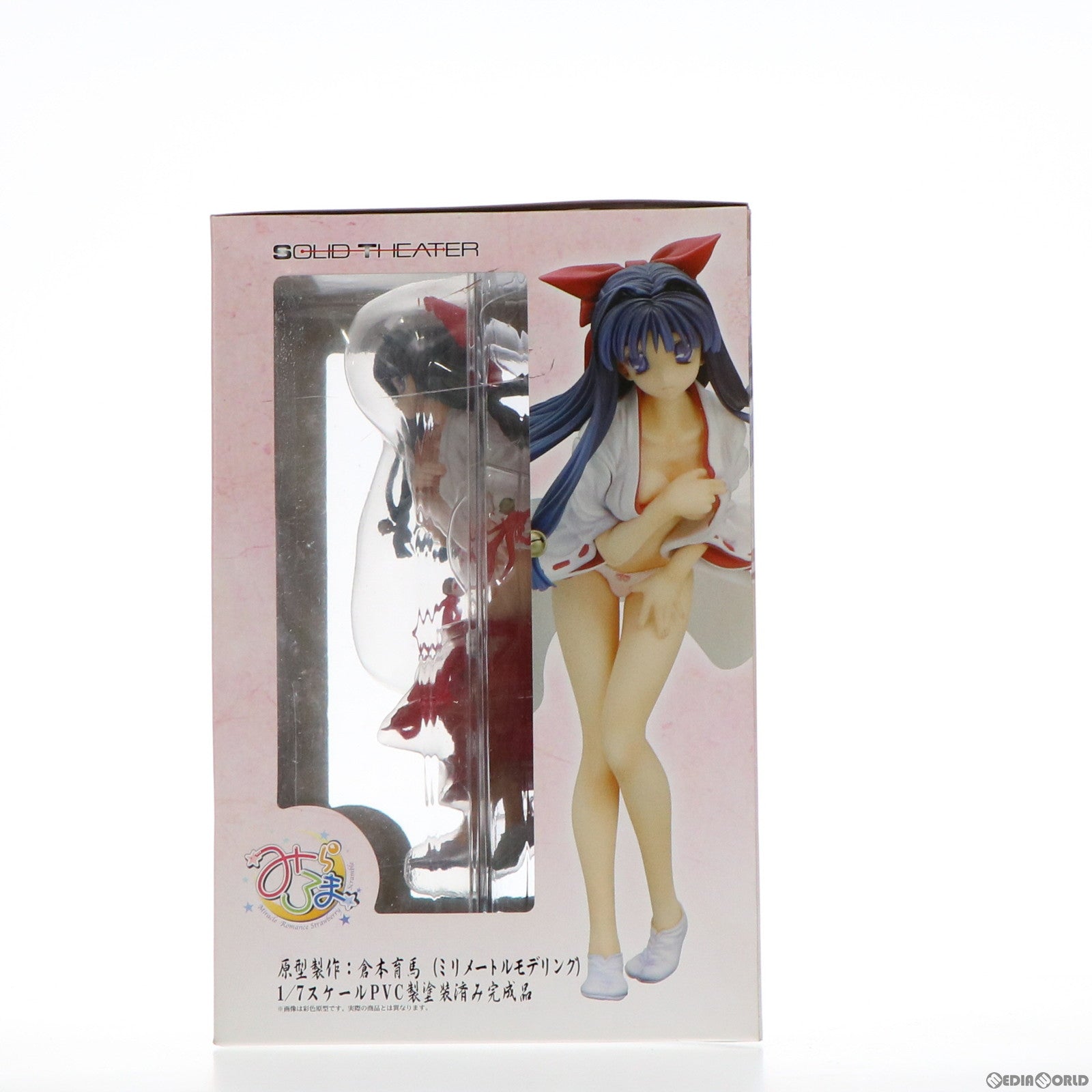 【中古即納】[FIG] 月宮楓(つきみやかえで) みらろま Miracle Romance Strawberry Scramble 1/7 完成品 フィギュア ソリッドシアター(20070728)