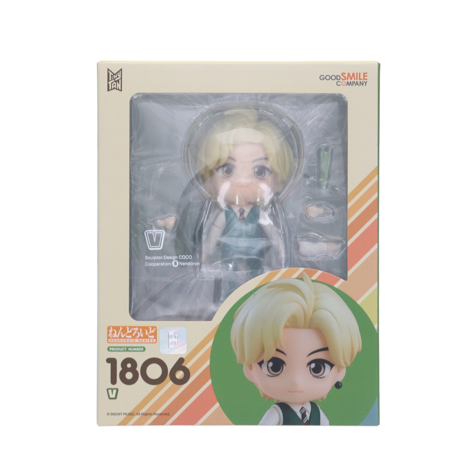 【中古即納】[FIG] ねんどろいど 1806 V(ヴィ) TinyTAN(タイニータン) 完成品 可動フィギュア グッドスマイルカンパニー(20221002)