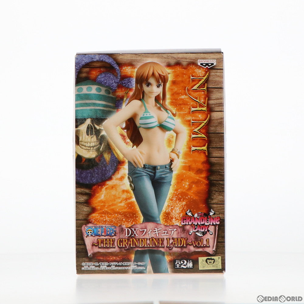 【中古即納】[FIG] ナミ ワンピース DXフィギュア〜THE GRANDLINE LADY〜vol.1 ONE PIECE プライズ(47563) バンプレスト(20111130)