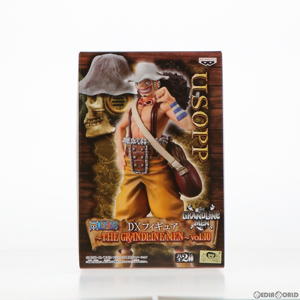 【中古即納】[FIG] ウソップ ワンピース DXフィギュア〜THE GRANDLINE MEN〜vol.10 ONE PIECE プライズ(47553) バンプレスト(20111031)
