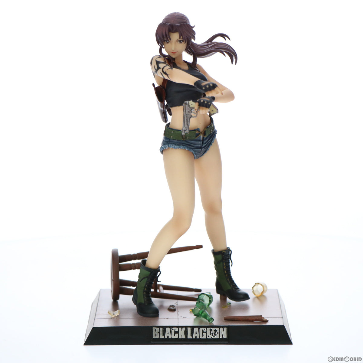 【中古即納】[FIG] レヴィ Two Hand GXオンラインショップ限定版 BLACK LAGOON(ブラックラグーン) 1/6 完成品 フィギュア ニューライン(20161231)