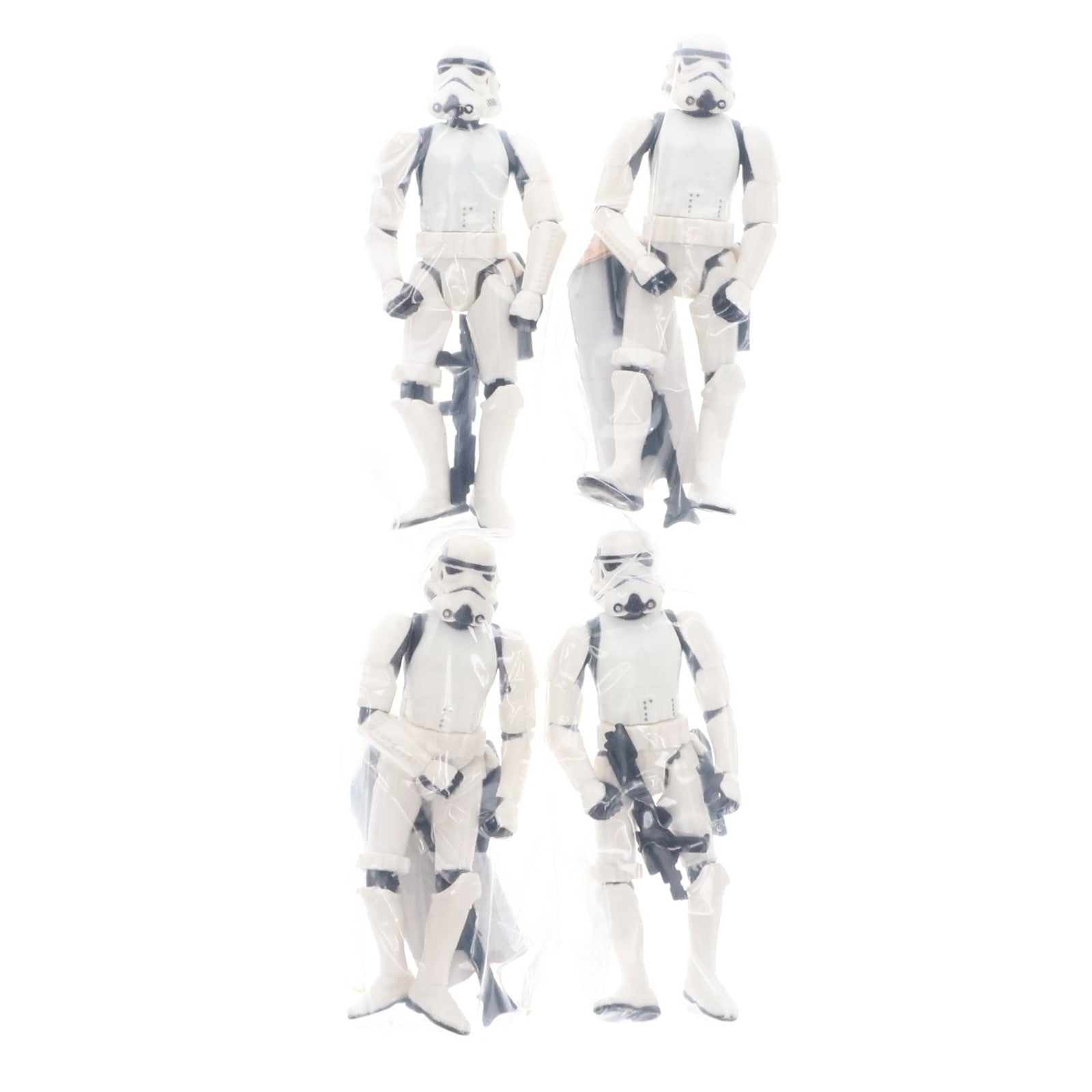【中古即納】[FIG] STORM TROOPER TROOP BUILDER SET(4体セット) -ストームトルーパー トルーパービルダーセット- STAR WARS(スター・ウォーズ) 完成品 アクションフィギュア(32519) ハズブロ(19991231)