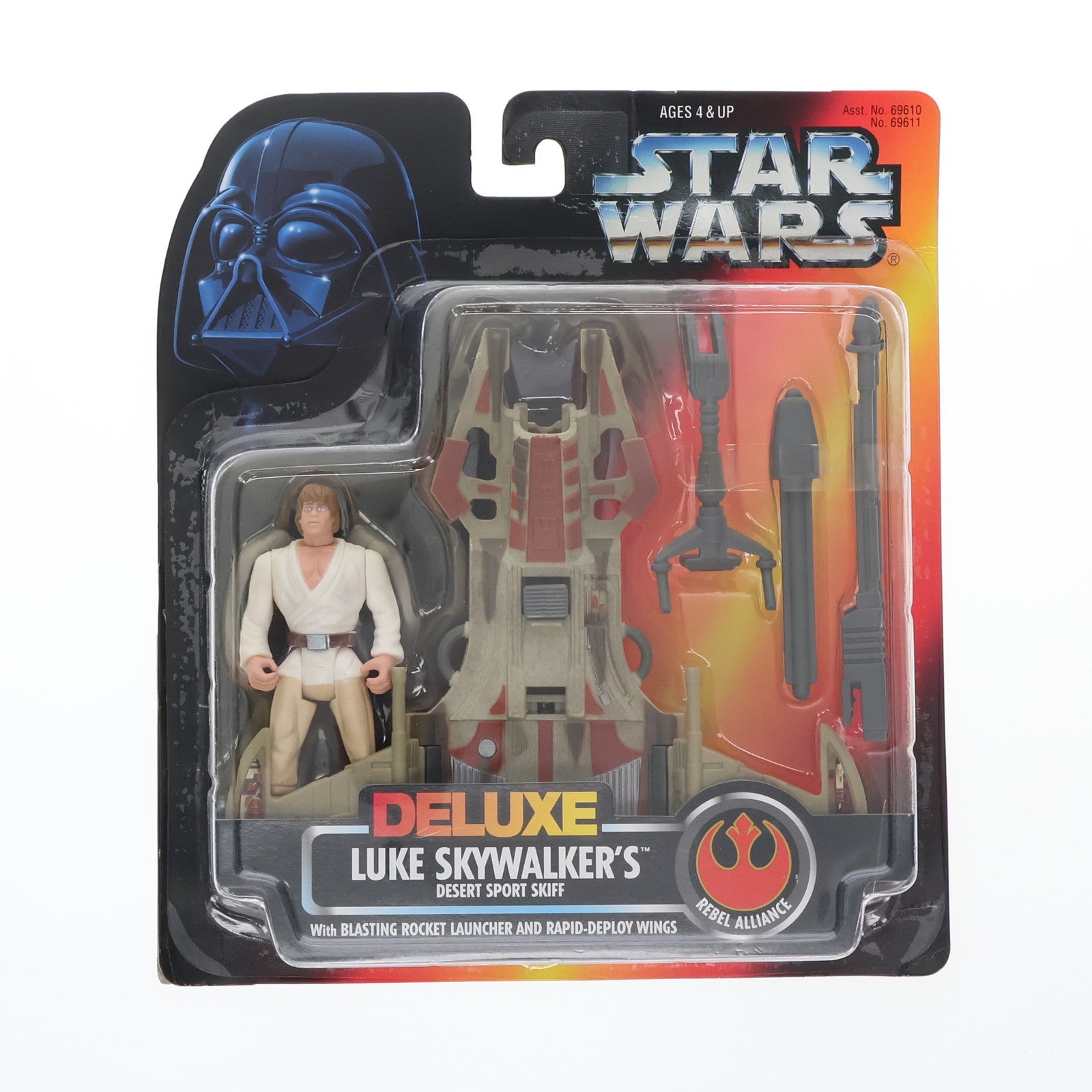 【中古即納】[FIG] スター・ウォーズ デラックスフィギュア ルーク with デザートスキッフ STAR WARS 完成品 可動フィギュア(69611) ハズブロ(19961231)