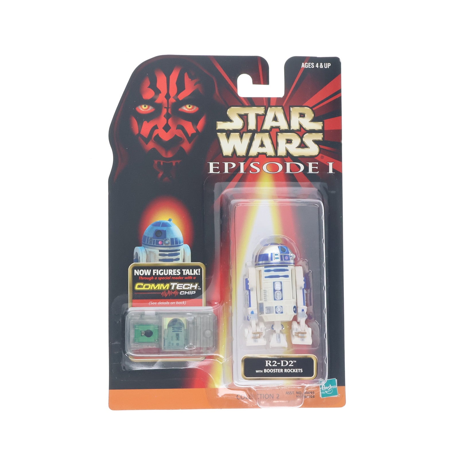 【中古即納】[FIG] スター・ウォーズ コムテックフィギュア R2-D2 STAR WARS エピソード1/ファントム・メナス 完成品 可動フィギュア ハズブロ(19991231)