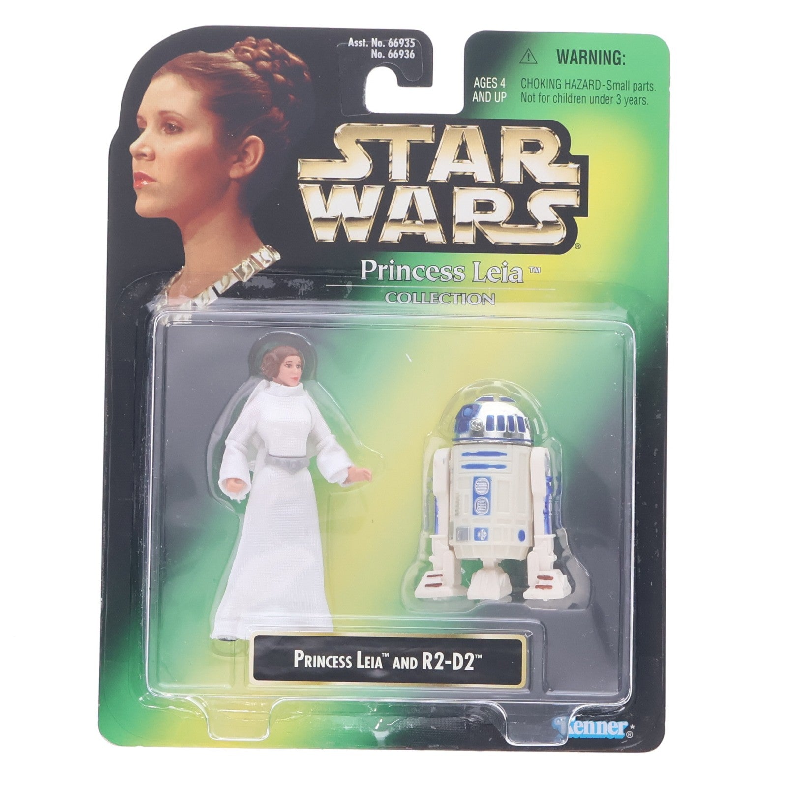 【中古即納】[FIG] スター・ウォーズ ベーシックフィギュア プリンセス・レイア コレクション プリンセス・レイア&R2-D2 STAR WARS 完成品 可動フィギュア ハズブロ(19991231)