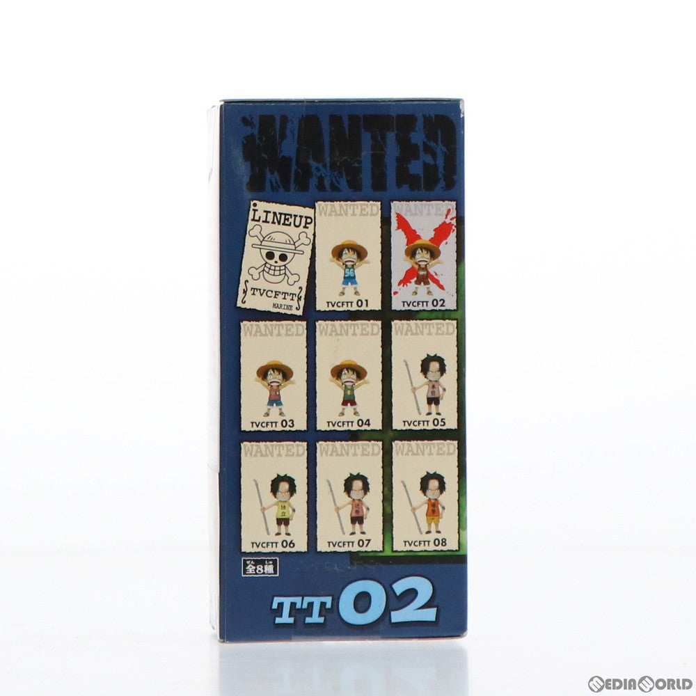 【中古即納】[FIG] ルフィ(タマゴ事件) ワンピース ワールドコレクタブルフィギュア〜文字絵文字タンクトップver.〜 TT02 ONE PIECE プライズ バンプレスト(20120420)