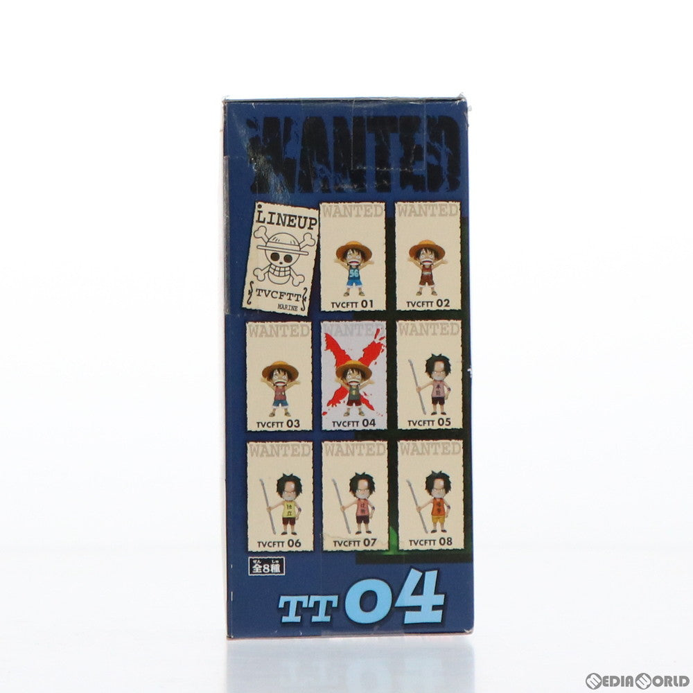 【中古即納】[FIG] ルフィ(タピオカ) ワンピース ワールドコレクタブルフィギュア〜文字絵文字タンクトップver.〜 TT04 ONE PIECE プライズ バンプレスト(20120420)