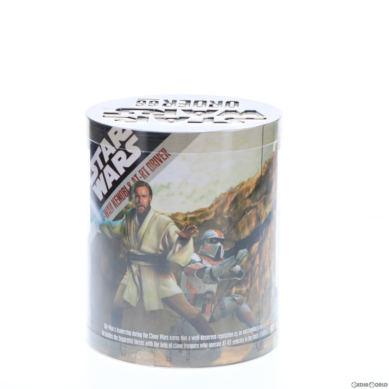 【中古即納】[FIG] スター・ウォーズ オーダー66 2パックフィギュア オビ=ワン・ケノービ&AT-RTドライバー(2体セット) STAR WARS 完成品 可動フィギュア(87360) トミーダイレクト/ハズブロ(20090831)