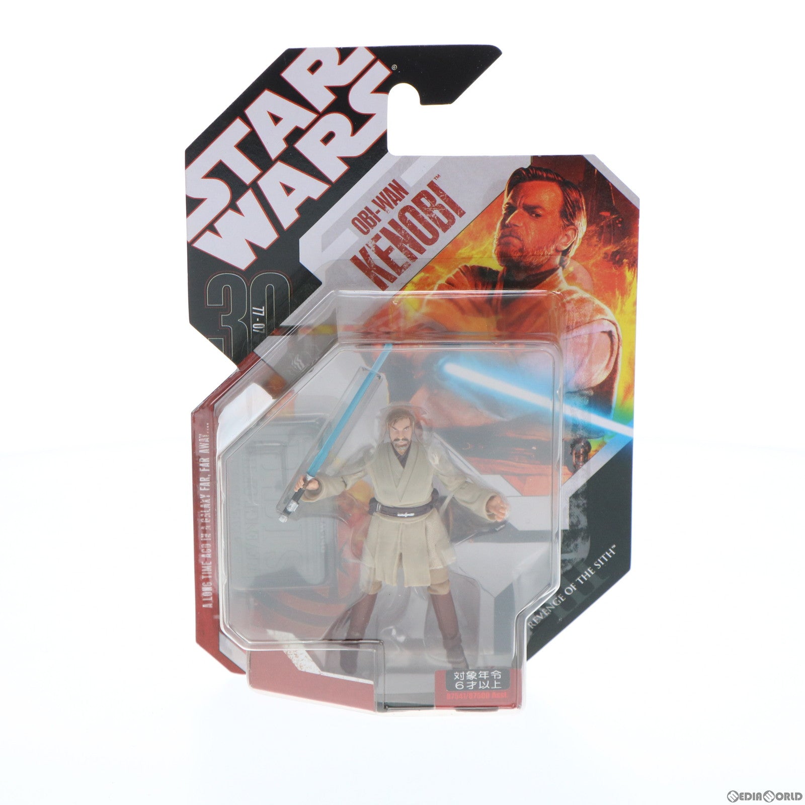 【中古即納】[FIG] スター・ウォーズ ベーシックフィギュア オビ=ワン・ケノービ ムスタファバージョン STAR WARS エピソード3/シスの復讐 完成品 可動フィギュア トミーダイレクト/ハズブロ(20090831)