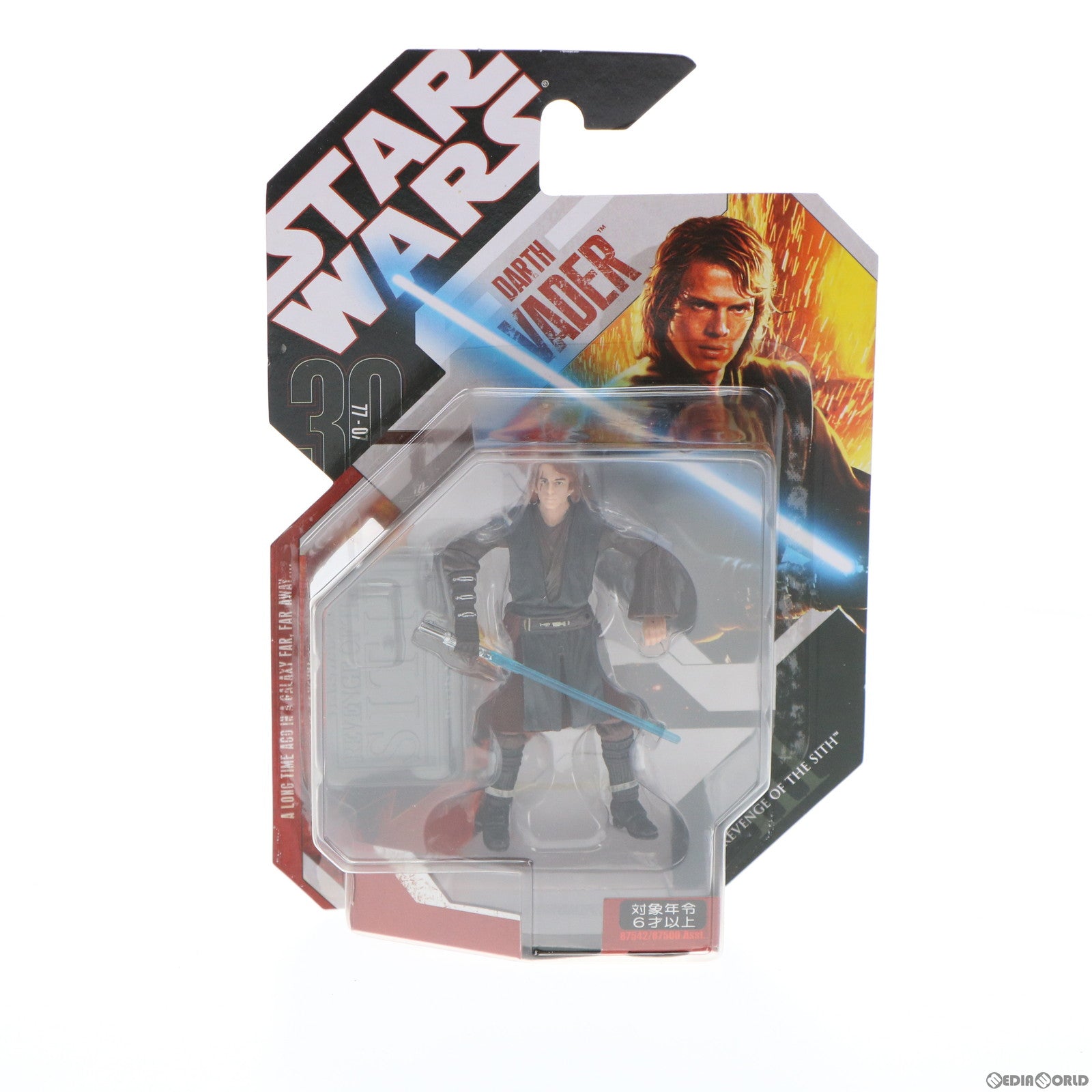 【中古即納】[FIG] スター・ウォーズ 30周年記念ベーシックフィギュア アナキン・スカイウォーカー ムスタファバージョン STAR WARS エピソード3/シスの復讐 完成品 可動フィギュア(87542) トミーダイレクト/ハズブロ(20090831)