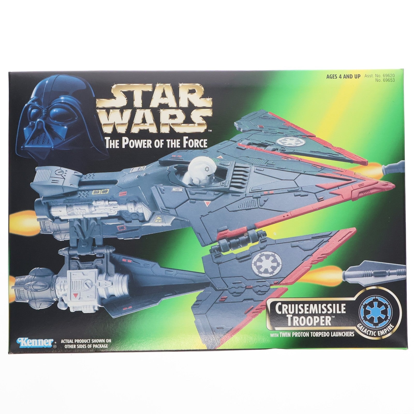 【中古即納】[FIG] スター・ウォーズ パワー・オブ・ザ・フォース クルーズミサイル・トルーパー STAR WARS 完成品 可動フィギュア ハズブロージャパン(19991231)