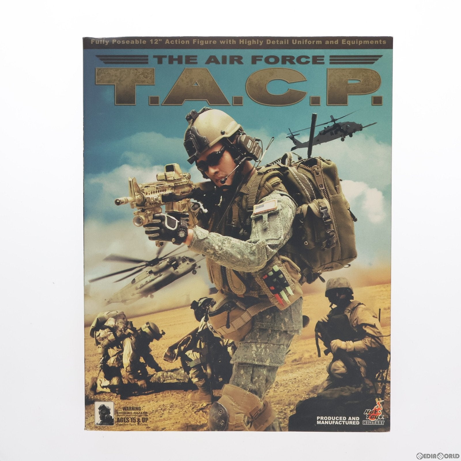 【中古即納】[FIG] U.S. Air Force Tactical Air Control Party 12インチ アクション フィギュア ホットトイズ(20061231)