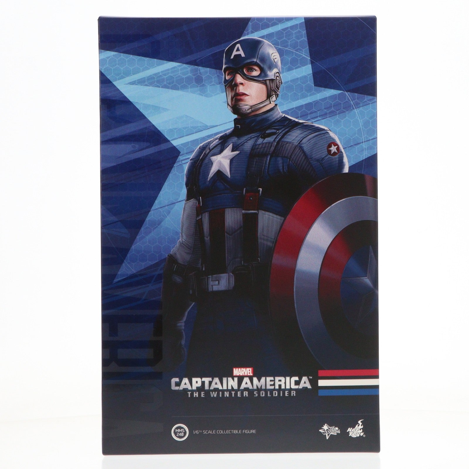 【中古即納】[FIG] キャプテン・アメリカ (クラシック版) 「キャプテン・アメリカ/ウィンター・ソルジャー」 ムービー・マスターピース 1/6 アクション トイサピエンス限定 フィギュア(MMS240) ホットトイズ(20140731)