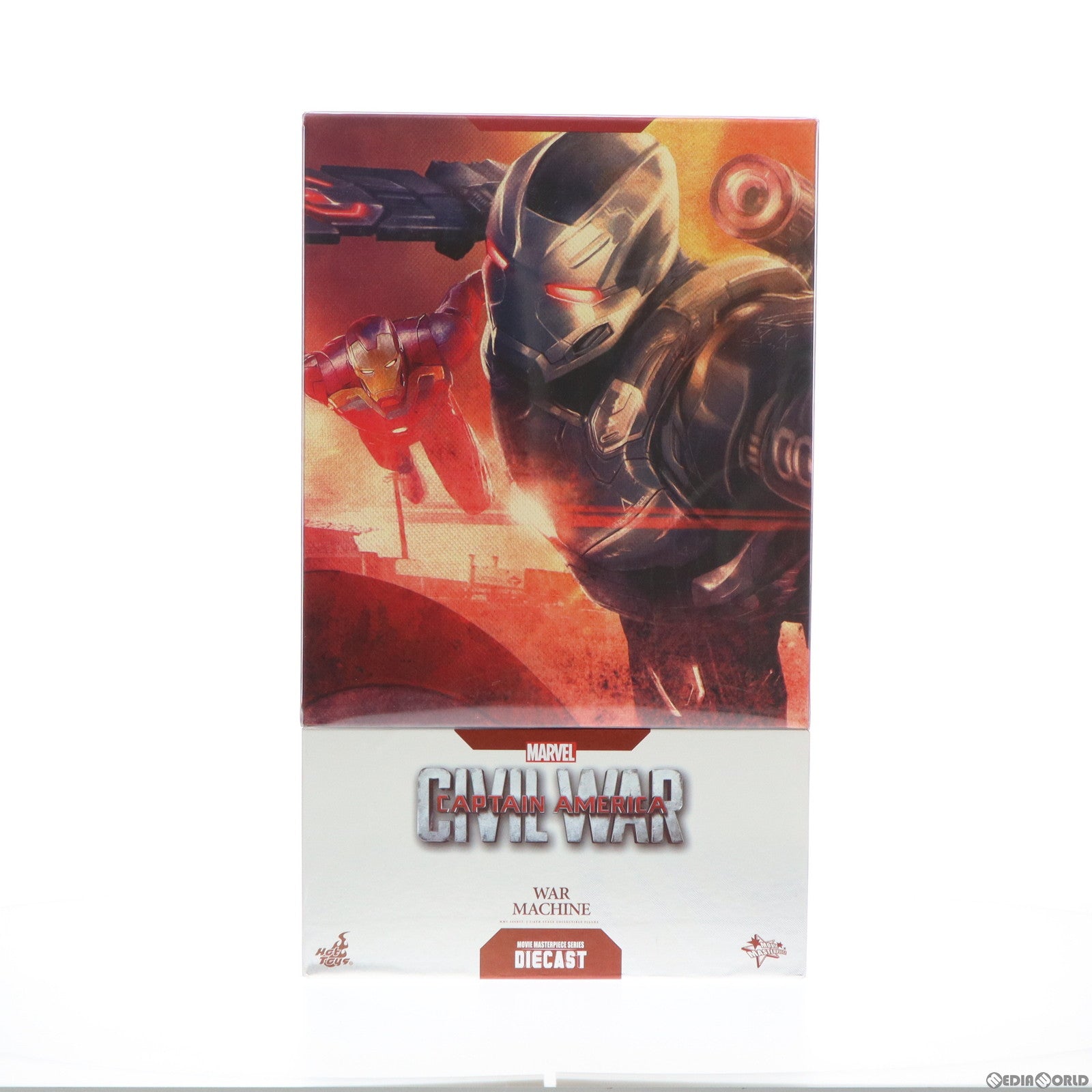 【中古即納】[FIG] ムービー・マスターピース DIECAST ウォーマシン・マーク3 シビル・ウォー/キャプテン・アメリカ 1/6 完成品 アクションフィギュア(MM344D15) ホットトイズ(20170428)