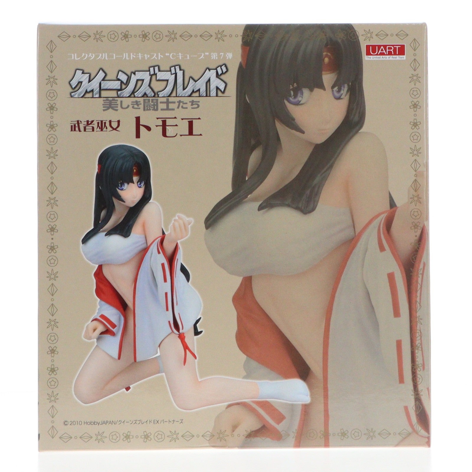 【中古即納】[FIG] コレクタブルコールドキャスト『C』キューブ第7弾 武者巫女 トモエ クイーンズブレイド 美しき闘士たち 完成品 フィギュア ユーアート(20120819)