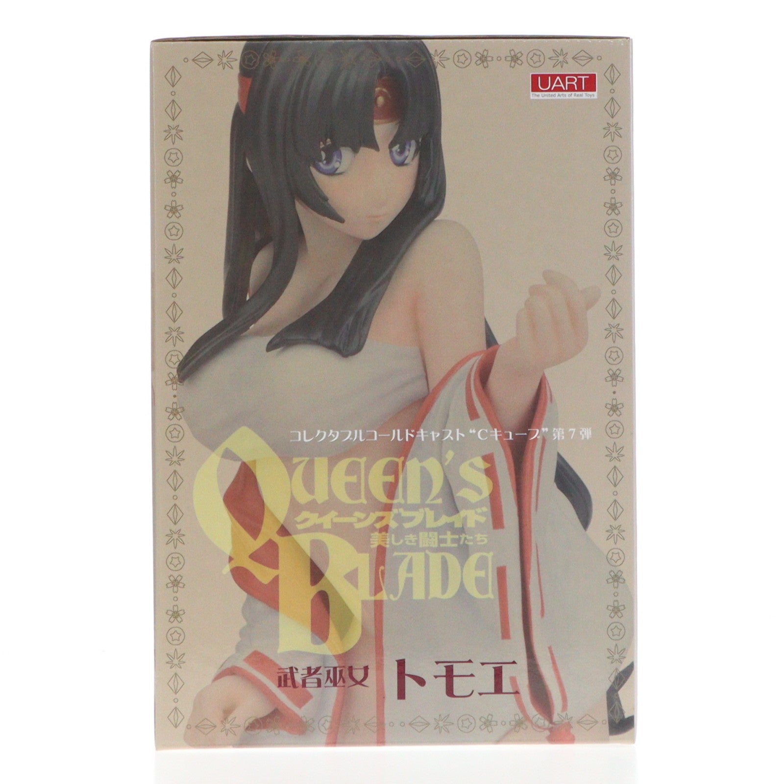 【中古即納】[FIG] コレクタブルコールドキャスト『C』キューブ第7弾 武者巫女 トモエ クイーンズブレイド 美しき闘士たち 完成品 フィギュア ユーアート(20120819)