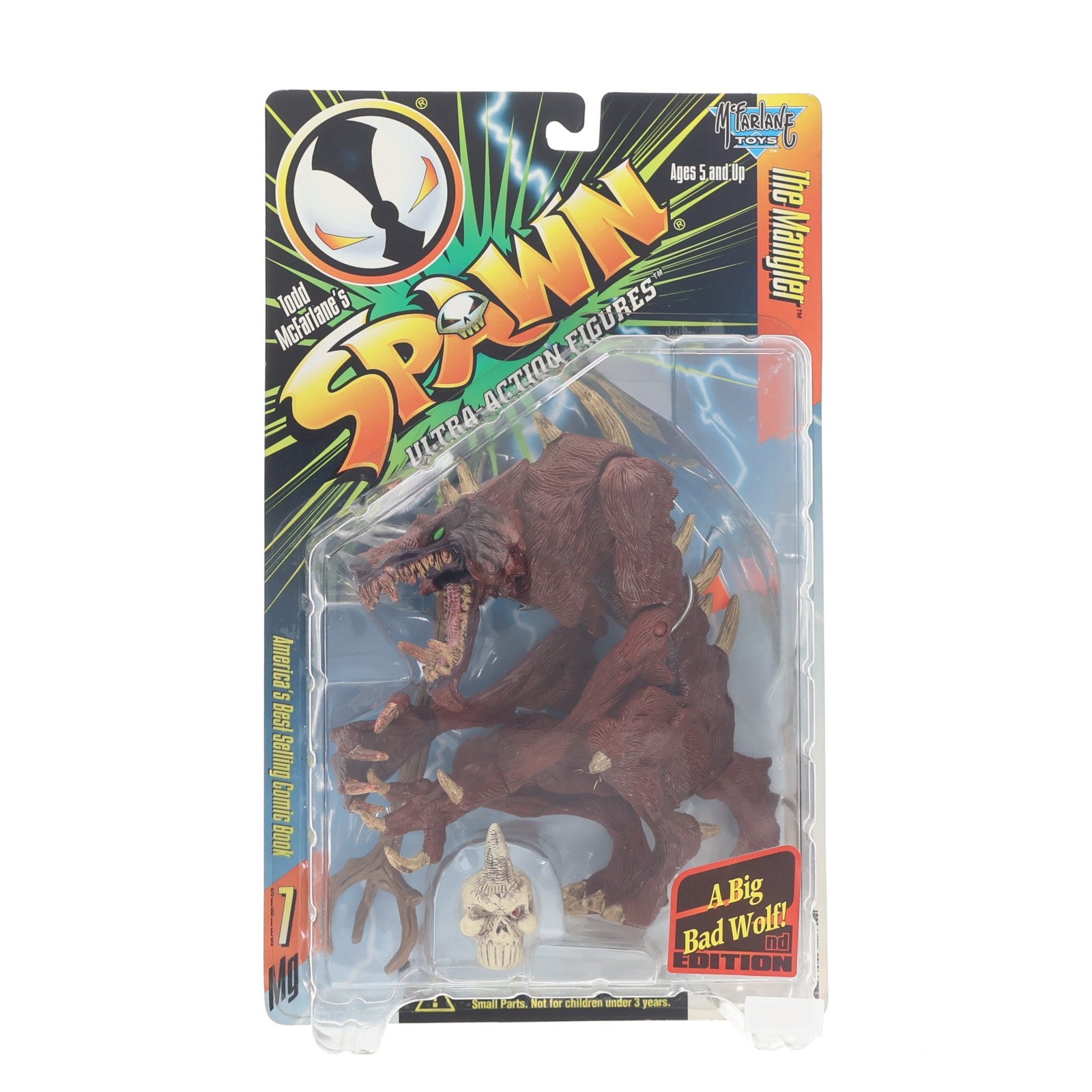 【中古即納】[FIG] スポーン・ウルトラ・アクションフィギュア シリーズ7 ザ・マングラー リペイント版 SPAWN 完成品 可動フィギュア マクファーレン・トイズ(19991231)