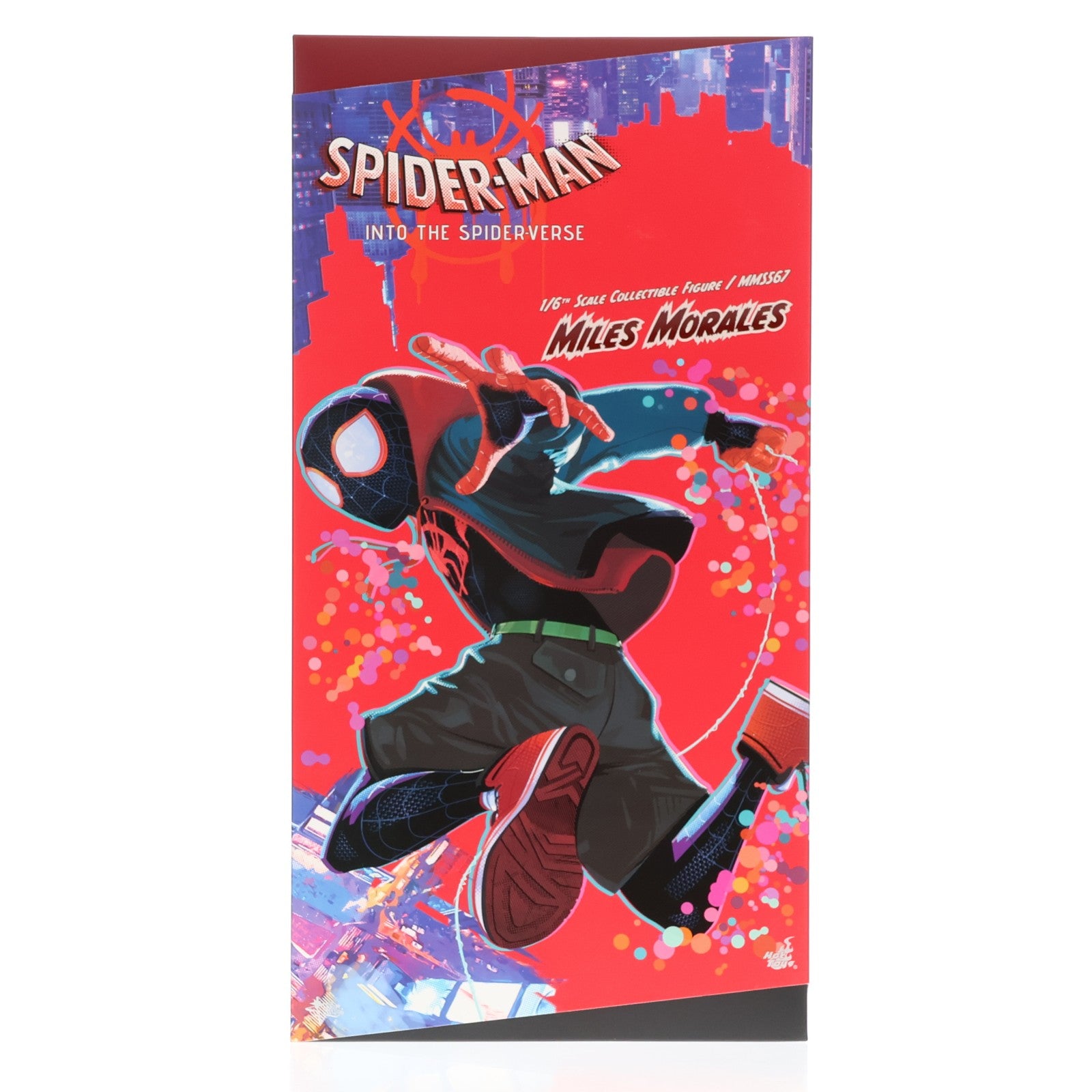 【中古即納】[FIG] ムービー・マスターピース マイルス・モラレス/スパイダーマン 1/6 アクションフィギュア スパイダーマン:スパイダーバース 完成品 可動フィギュア(MMS567) ホットトイズ(20220728)
