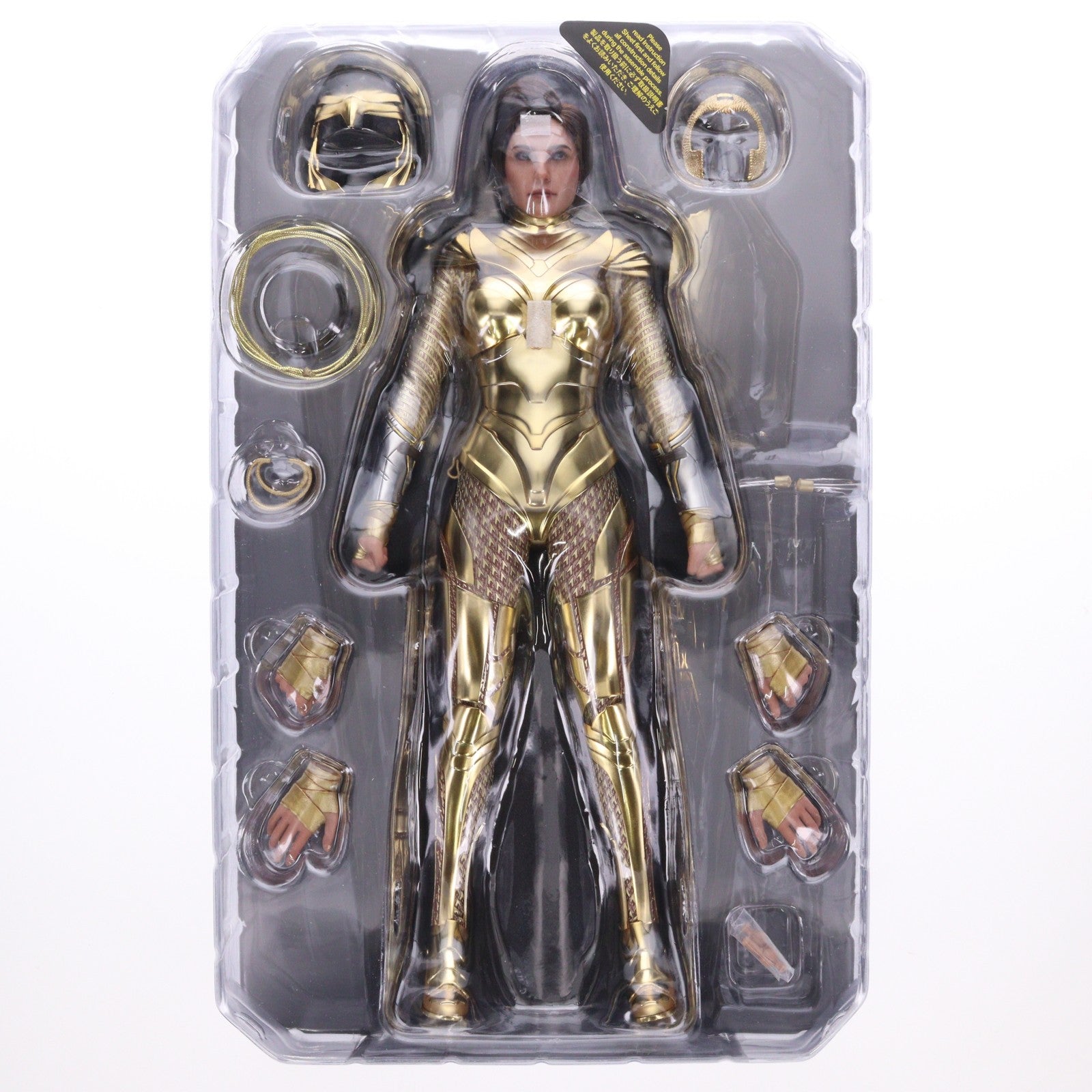 【中古即納】[FIG] ムービー・マスターピース ワンダーウーマン(ゴールドアーマー版) ワンダーウーマン 1984 1/6 完成品 可動フィギュア(MM#577) ホットトイズ(20220224)