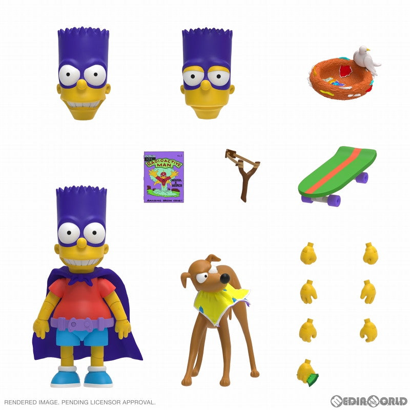 【新品即納】[FIG] バートマン ザ・シンプソンズ アルティメイト 7インチ アクションフィギュア スーパー7(20240419)