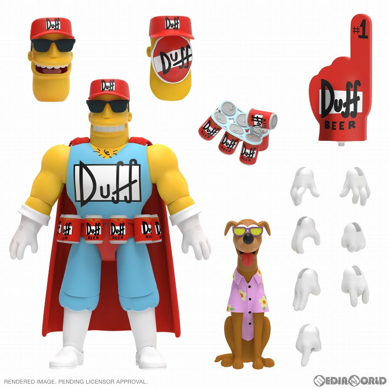 【新品即納】[FIG] ダフマン ザ・シンプソンズ アルティメイト 7インチ アクションフィギュア スーパー7(20240419)
