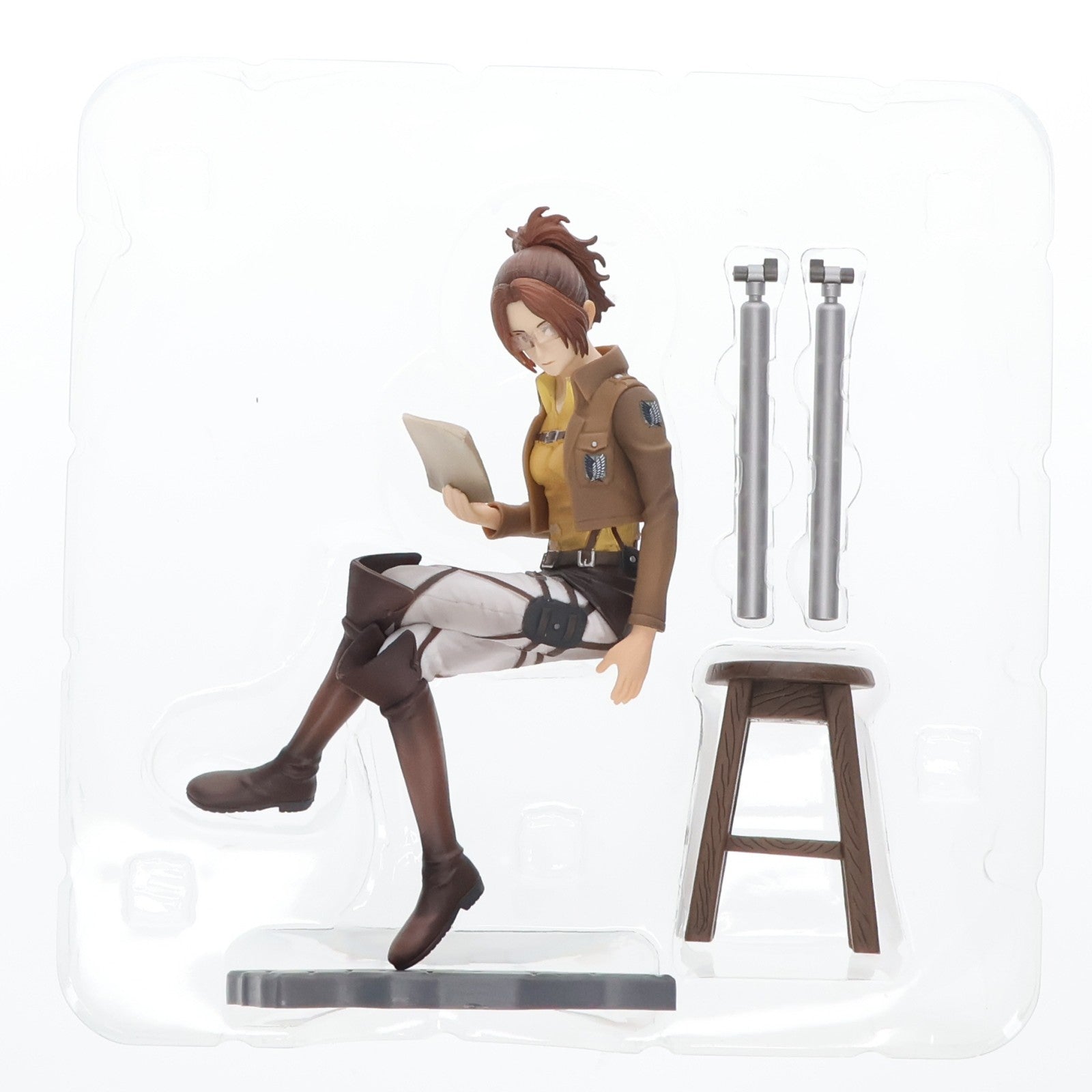 【中古即納】[FIG] C賞 ハンジ・ゾエ フィギュア 一番くじ 進撃の巨人～自由への進撃～ プライズ バンプレスト(20141209)