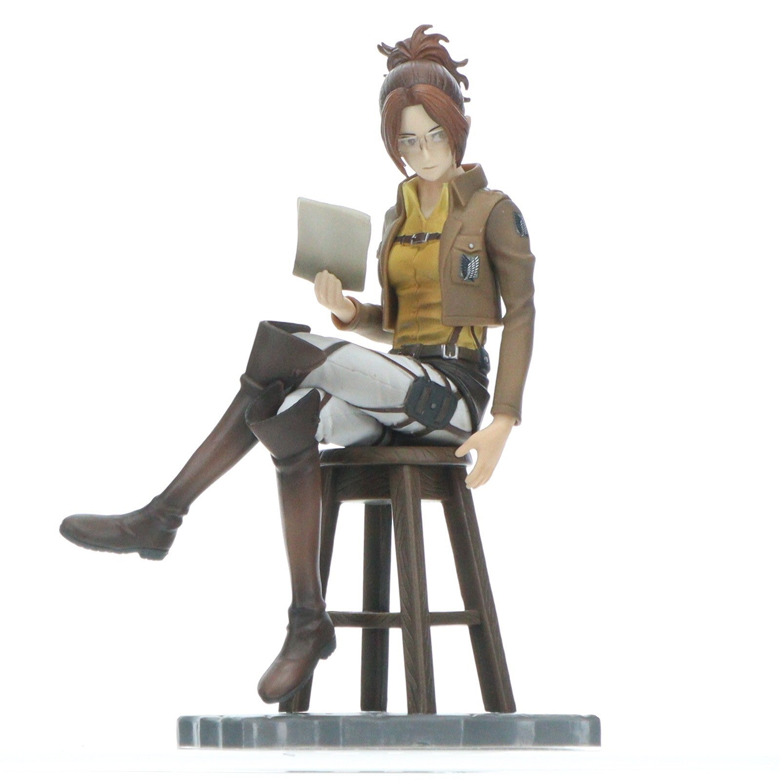 【中古即納】[FIG] C賞 ハンジ・ゾエ フィギュア 一番くじ 進撃の巨人～自由への進撃～ プライズ バンプレスト(20141209)