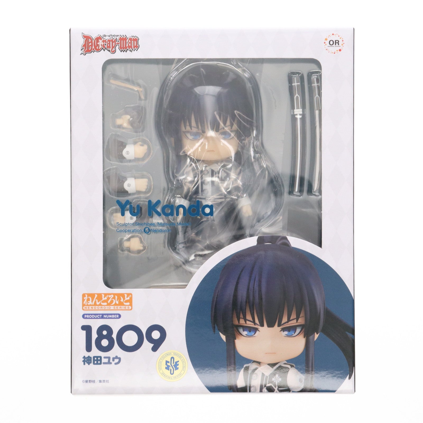 【新品即納】[FIG] ねんどろいど 1809 神田ユウ(かんだゆう) D.Gray-man(ディーグレイマン) 完成品 可動フィギュア オランジュ・ルージュ(20220828)