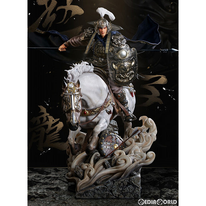 【中古即納】[FIG] 大型スタチューシリーズ 趙雲(ちょううん) 百花三国志 1/4 完成品 フィギュア ユニークアートスタジオ(20220930)
