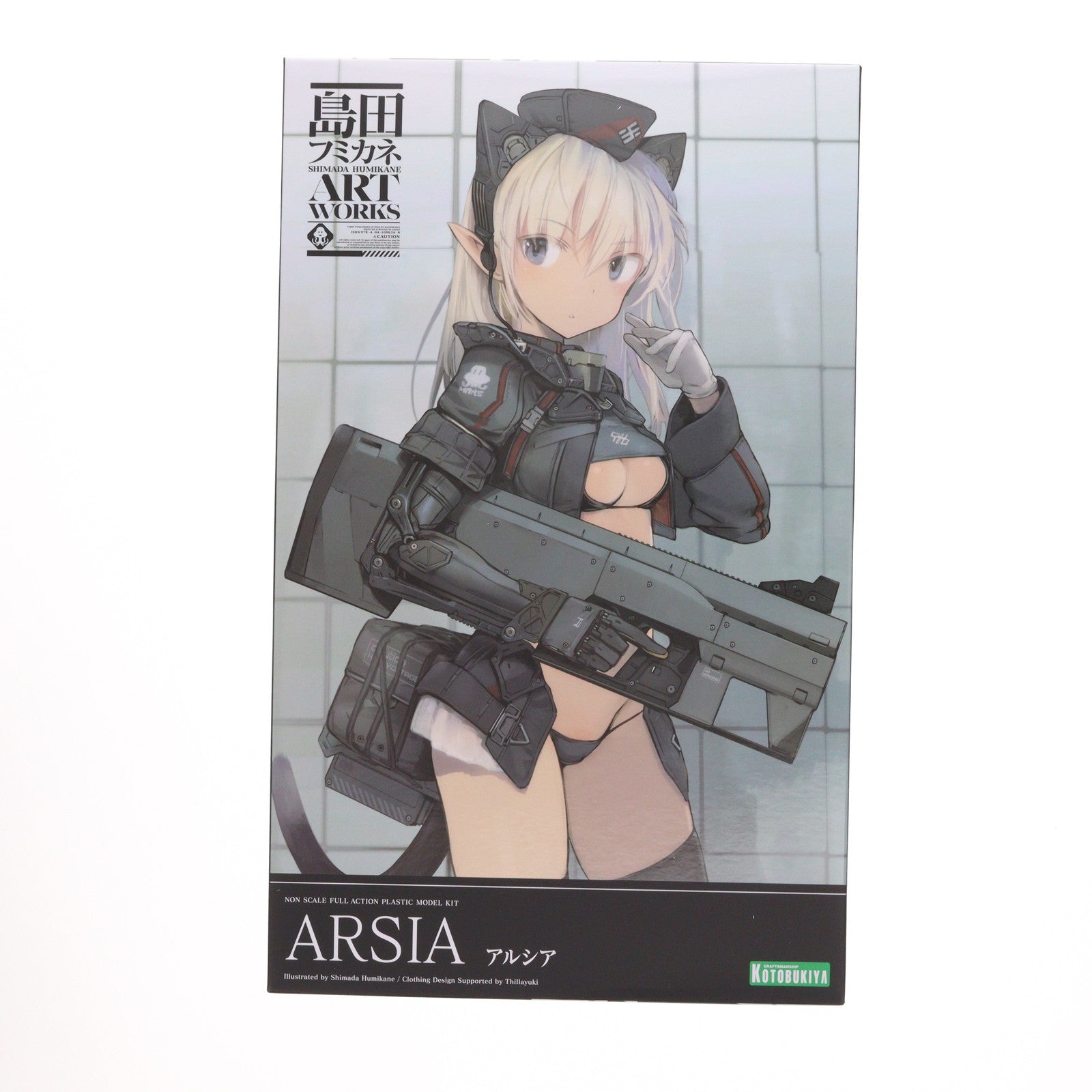 【中古即納】[PTM] アルシア 島田フミカネ ART WORKS II プラモデル(FG101) コトブキヤ(20220923)