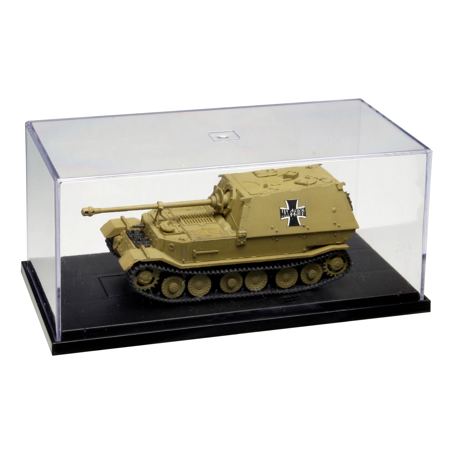 【中古即納】[FIG] 重駆逐戦車エレファント 黒森峰女学園 ガールズ&パンツァー てのひら戦車道コレクション 1/72 完成品 フィギュア(GPC72-4) プラッツ(20170820)