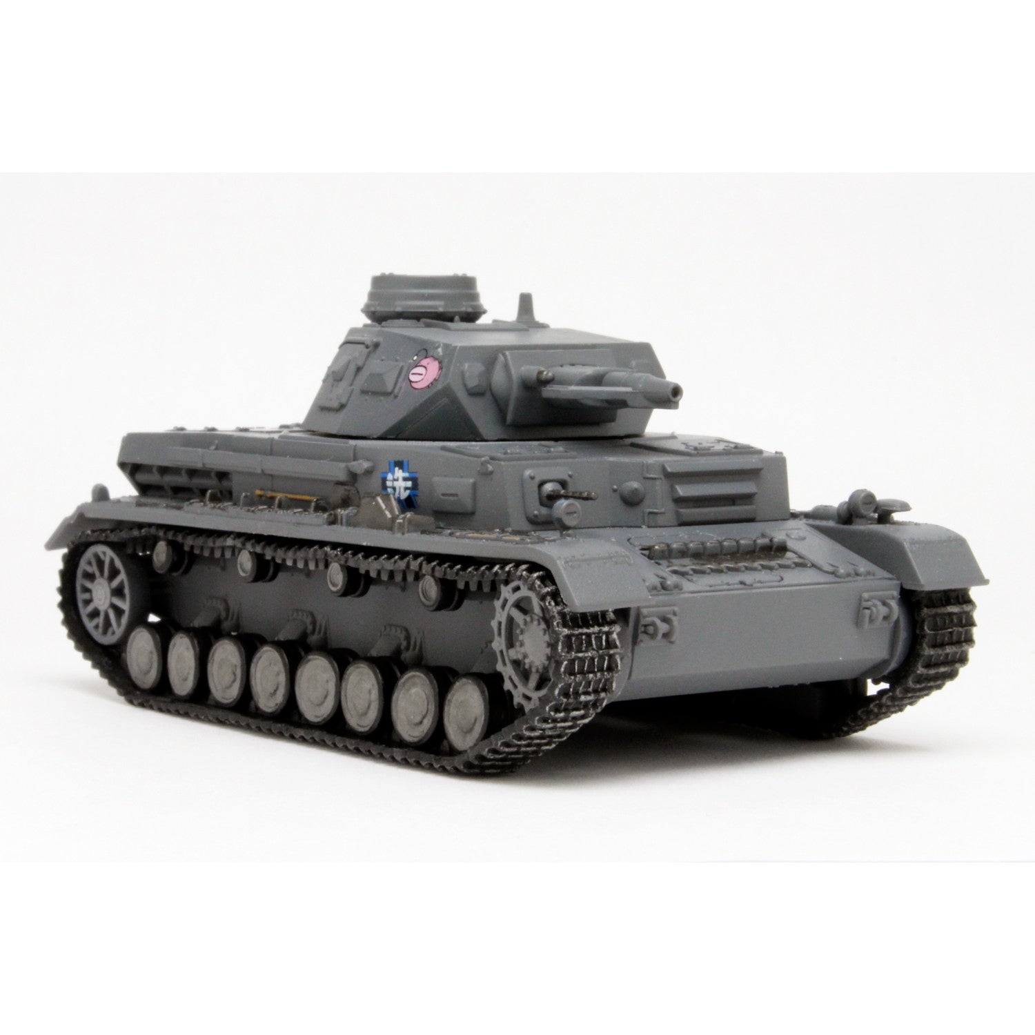 【中古即納】[FIG] IV号戦車D型 あんこうチーム 全国大会時 ガールズ&パンツァー てのひら戦車道コレクション 1/72 完成品 フィギュア(GPC72-1) プラッツ(20170521)