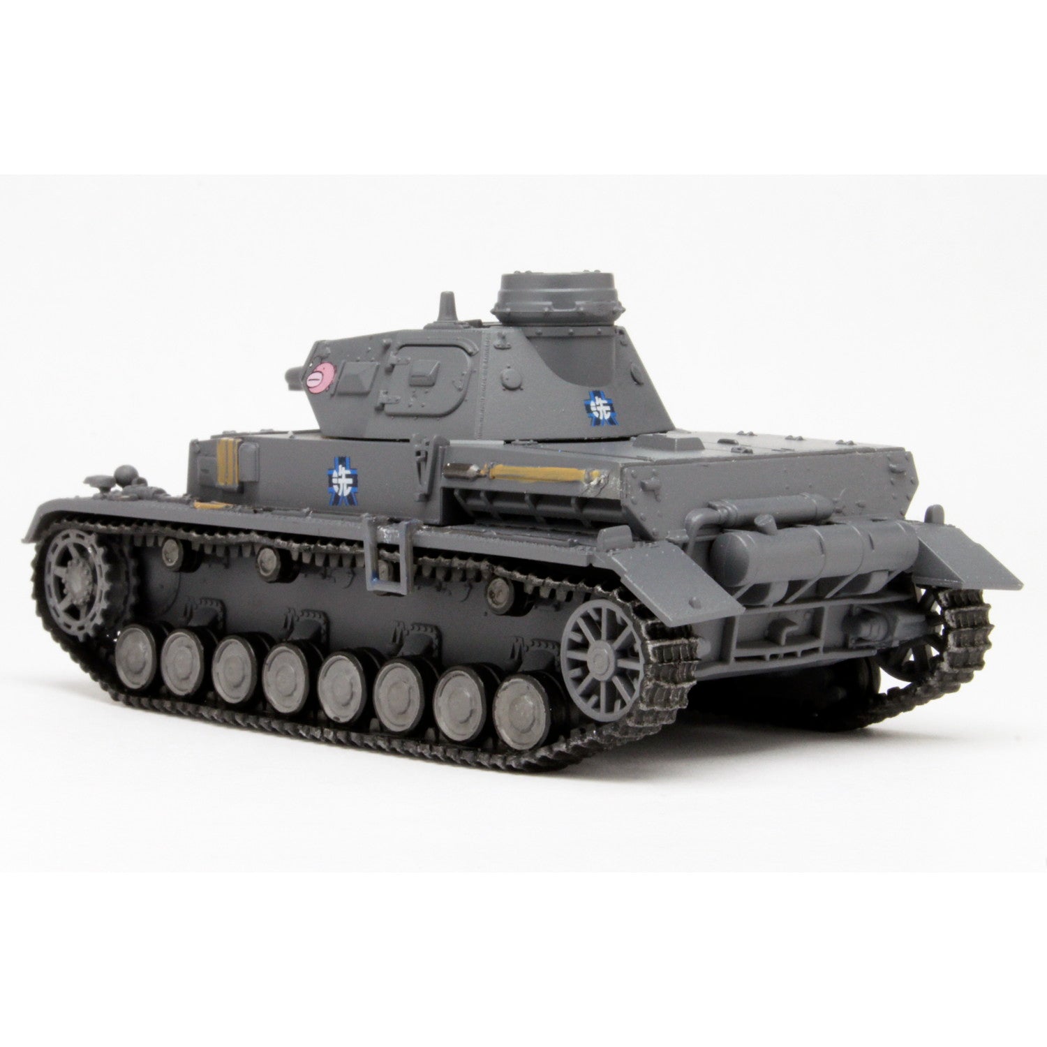 【新品即納】[FIG] (再々販) てのひら戦車道コレクション IV号戦車D型 あんこうチーム 全国大会時 ガールズ&パンツァー 1/72 完成品 フィギュア(GPC72-1) プラッツ(20250930)
