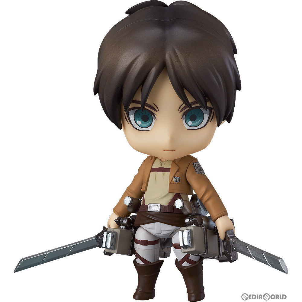【中古即納】[FIG] (再々販)ねんどろいど 375 エレン・イェーガー 進撃の巨人 完成品 可動フィギュア グッドスマイルカンパニー(20220827)