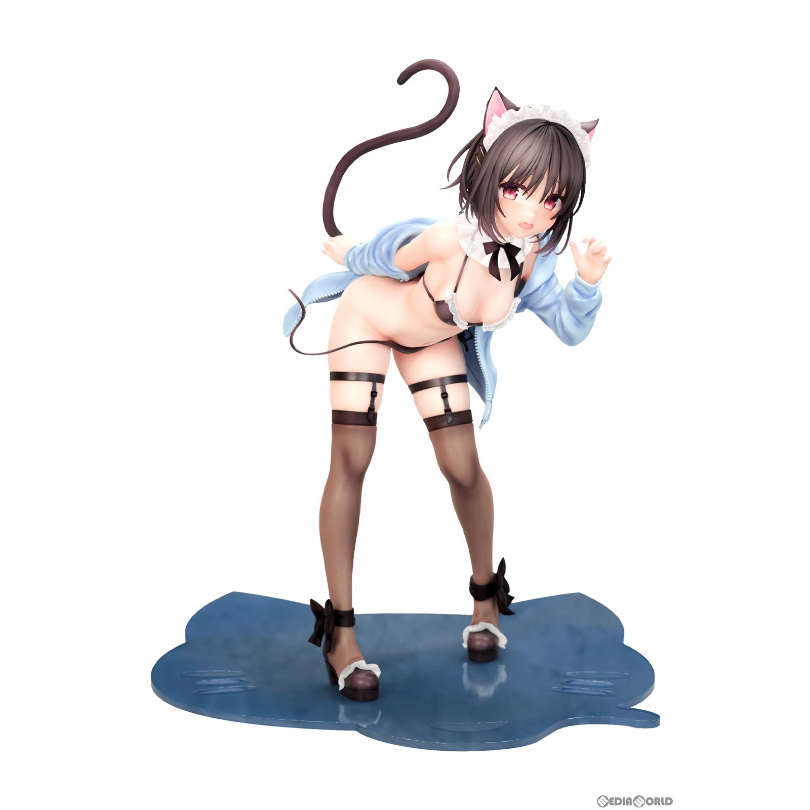 【新品即納】[FIG] ケモミミ学園 「メイド水着優ちゃん」illustrated by 色谷あすか 1/7 完成品 フィギュア B´full FOTS JAPAN(ビーフルフォトスジャパン) (20220730)