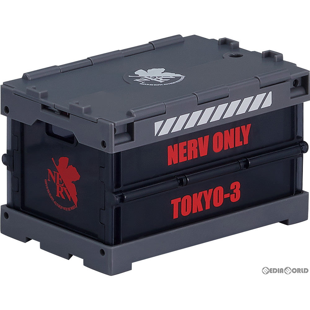 【新品】【お取り寄せ】[FIG] ねんどろいどもあ エヴァンゲリオンデザインコンテナ NERV Ver. ヱヴァンゲリヲン新劇場版 フィギュア用アクセサリ グッドスマイルカンパニー(20220731)