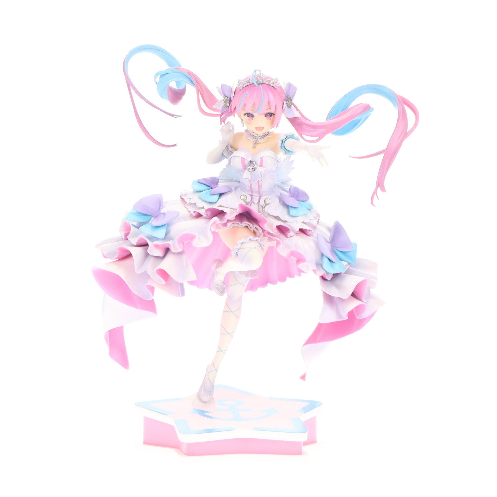 【新品即納】[FIG] 湊あくあ(みなとあくあ) あくあ色すーぱー☆どり〜む♪Ver. ホロライブプロダクション 1/7 完成品 フィギュア グッドスマイルカンパニー(20230217)